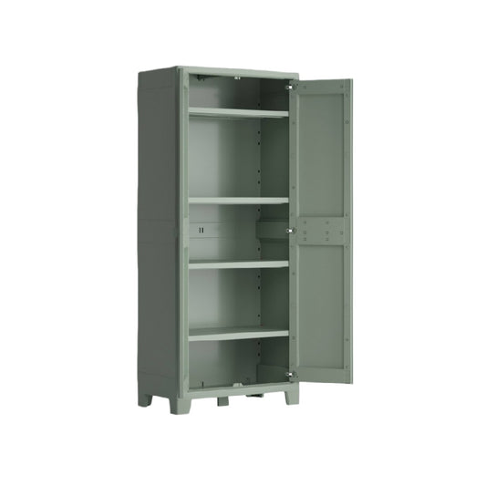 Storage Cabinet for Home Organization in Durable Steel - 180 x 80 x 40