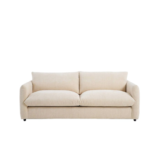Sofa for living room use in fabric - 220 x 90 x 85